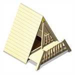 Spielhaus «Zelt mit Balkon»