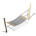 Hängematte aus Robinienholz